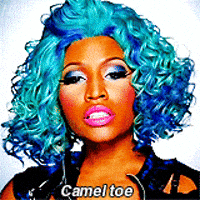 Nicki Minaj Cameltoe GIF
