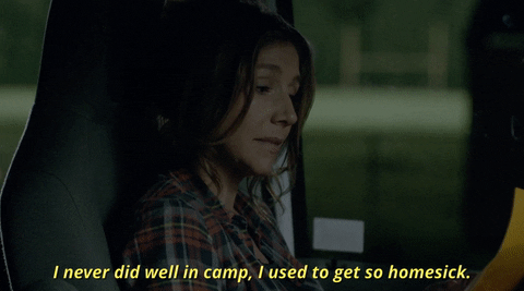 sarah chalke i never did well in camp GIF by After The Reality