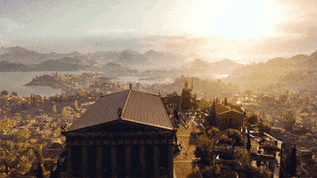 ancient greece sky GIF by Assassin's Creed