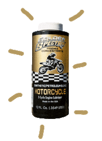 SpectroOils golden premix twostroke spectro Sticker