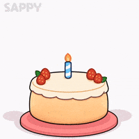 Celebrate Happy Birthday GIF by Sappy Seals