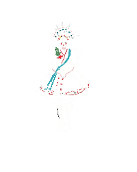 Folk Art Maria Sticker