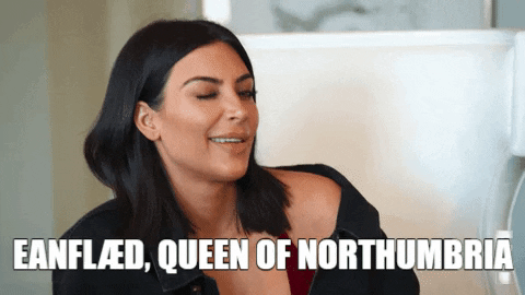 nevillemogford giphygifmaker synod of whitby eanflæd GIF