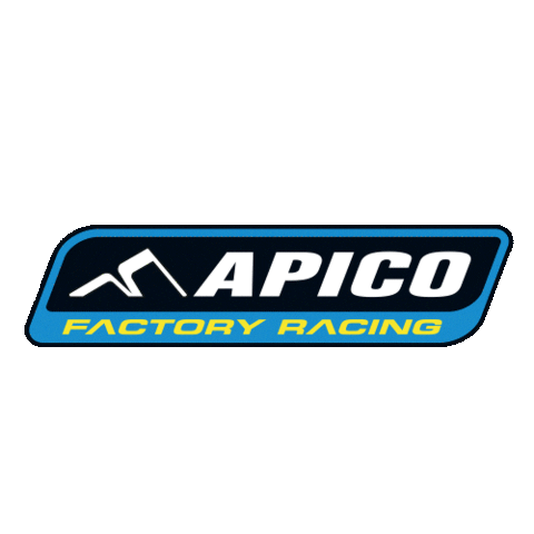 ApicoFactoryRacing giphyupload racing point motocross Sticker