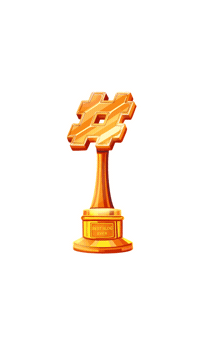 Gold Winner Sticker by POP! Slots Casino