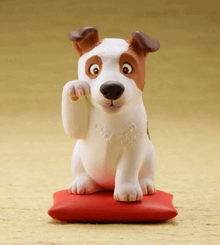iLoveMyPet giphygifmaker jack russell terrier gifts jack russell terrier ornament cutest jack russell terrier desktop ornament figurine GIF
