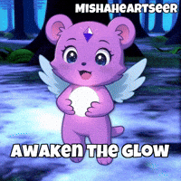 Peace Glow GIF by MishaHeartseer