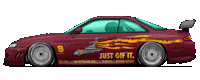 Car Drifting Sticker by kneapolitan