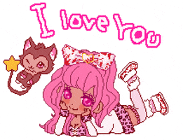 I Love You Anime Girl GIF by helloangelgirl