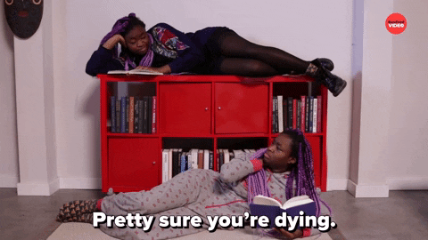 Dying Mental Health GIF by BuzzFeed
