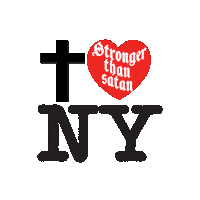 Heart Ny Sticker