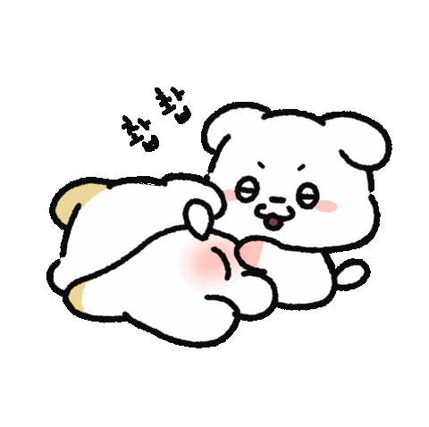 haru_jongil_couple giphyupload fight 하루 펀치 Sticker