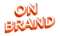 Branding On Brand Sticker by Design Juice