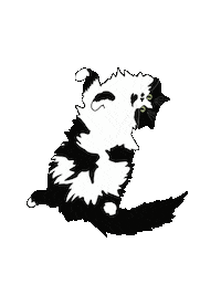 yulegrs cat кошка мило милый Sticker