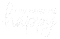 Happy Lettering Sticker