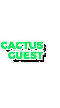 Le Grand Cactus Sticker by RTBF