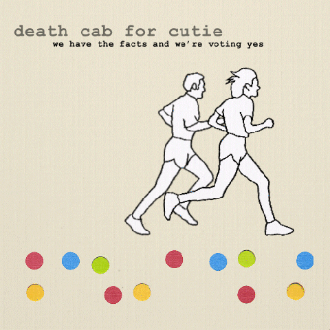 MotionCovers giphyupload motion covers death cab for cutie we have the facts and were voting yes GIF