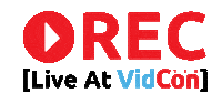 Recording Sticker by VidCon