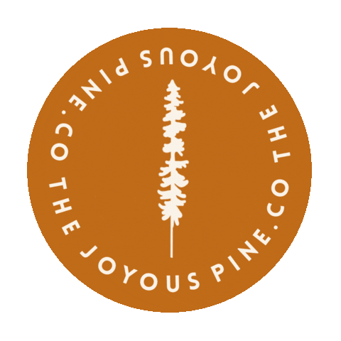 Pine Tree Logo Sticker