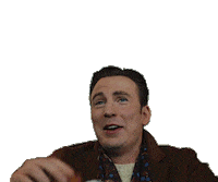 Chris Evans Sticker by Knives Out