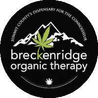 BreckenridgeOrganicTherapy trippy bear weed 420 Sticker
