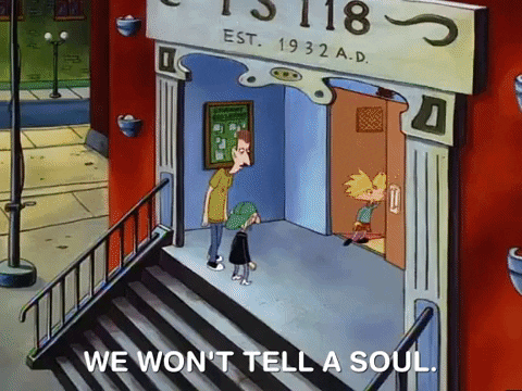 hey arnold nicksplat GIF