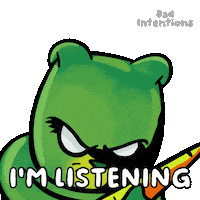 Listen Go On Sticker by VeeFriends