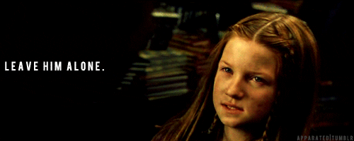 leave him alone harry potter GIF