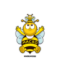 Queen Bee Drone Sticker by VeeFriends