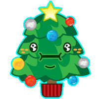 Happy Christmas Sticker by Pixel Parade App