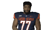 Whisper Sticker by Carson-Newman Athletics