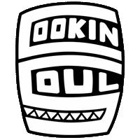 cookinsoul cookin soul cookinsoul cookin soul logo Sticker