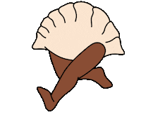 Food Running Sticker by YEAH YEAH CHLOE