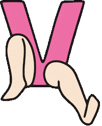 V Character Sticker by YEAH YEAH CHLOE