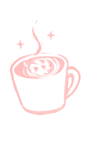 Buffering Pumpkin Spice Sticker by pnkemoji