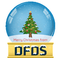 Merry Christmas Sticker by DFDS