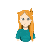 nyankou what hm misunderstanding bewilderment Sticker