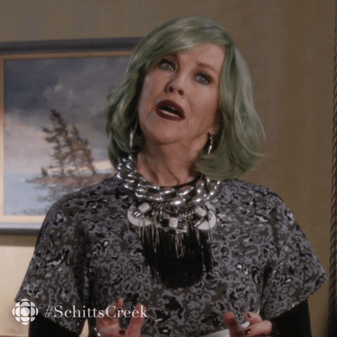 Schitts Creek Reaction GIF by CBC