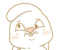 Bunny 呆 Sticker by ATTITUDETO艾特兔