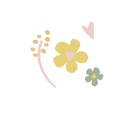 Heart Flower Sticker by Peaa