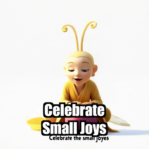 Joy Gratitude GIF by BuddhaFlyJourney