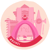 Brunei Sticker