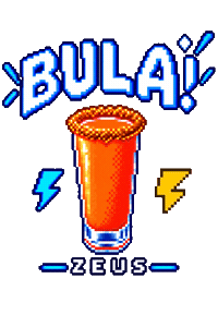 Bula Sticker by Zeus Greek Sweets & Kava