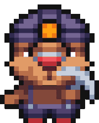 badkidgames games bear kid bad Sticker