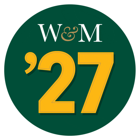 University Sticker by William & Mary