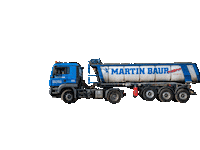 Blue Sticker by MartinBaurGmbH