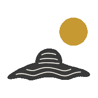 Sticker Beach Sticker by ISA NOY