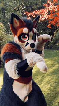 GenericFoxsuit furry fursuit fursuiter furry fandom GIF