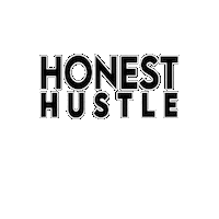 honesthustle logo hustle honest wordmark Sticker
