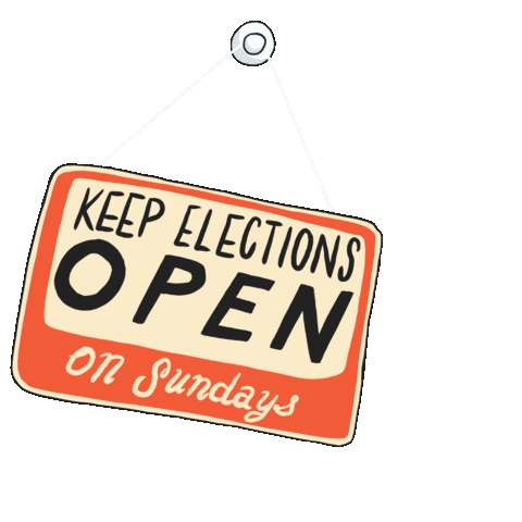 Vote Early Voting Rights Sticker by Creative Courage